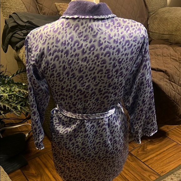 Limited Too Purple Satin Robe Pajamas - Picture 2 of 3